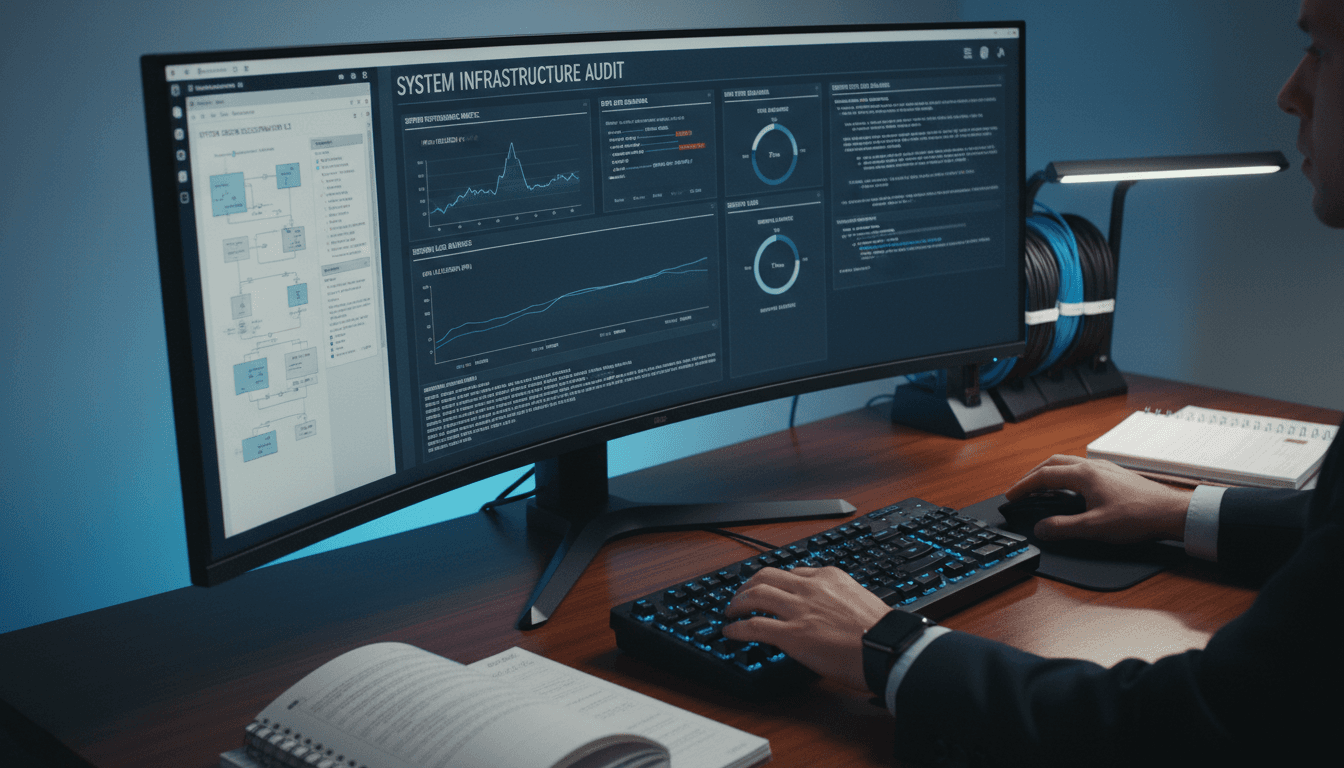 Audit complet de l'infrastructure technologique